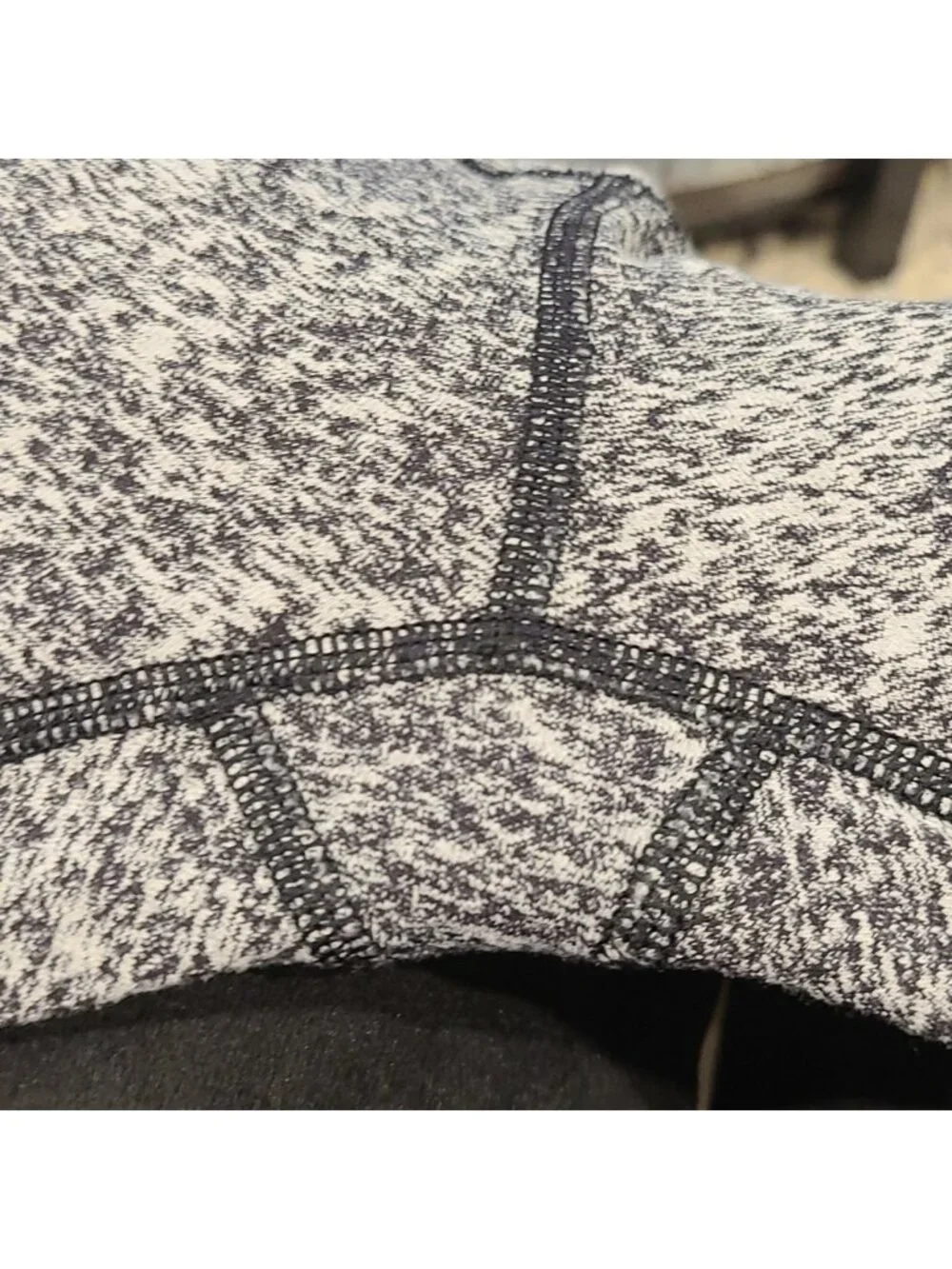 Lululemon Wunder Under Pant (Hi-Rise) Luon Spray Jacquard White Black